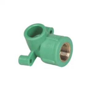 female threaded elbow 90 with supporting device
